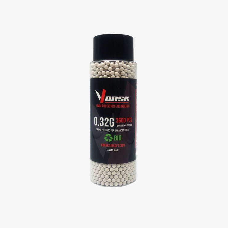 Vorsk 0.32g Biodegradable BBs 3600pcs Bottle